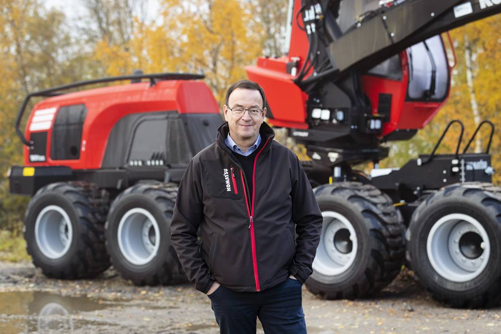 Bernd Rauser, Neuer Global After-Sales-Manager bei Komatsu Forest